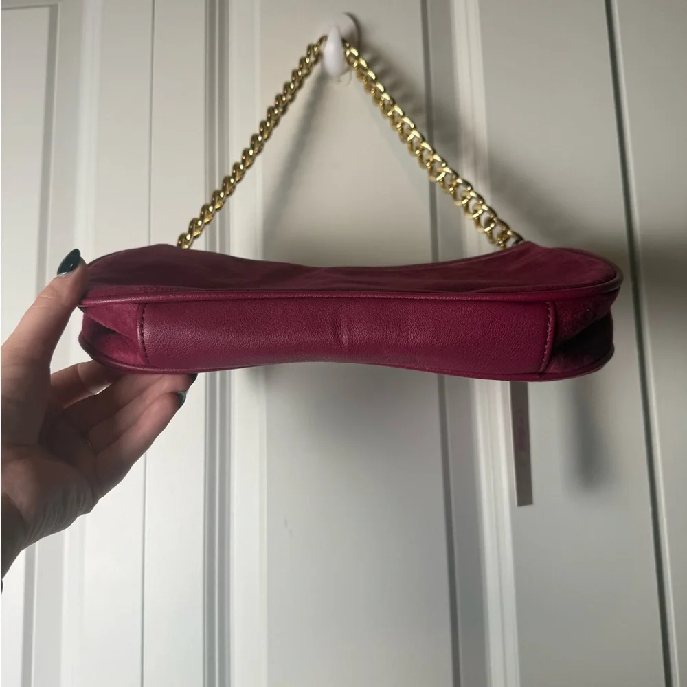 JUICY velvet shoulder bag NWT - Picture 6 of 7